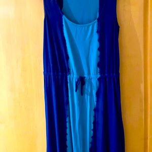 Calvin Klein Tie Dye Maxi Dress